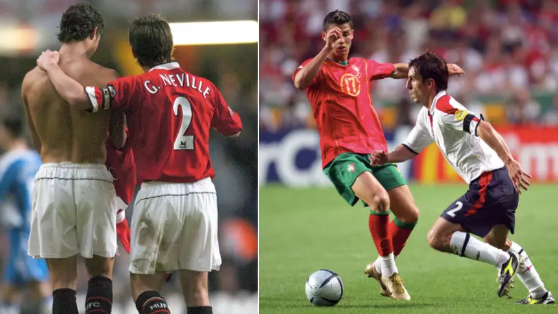 Gary Neville Reveals The Secret Behind How To Stop Cristiano Ronaldo