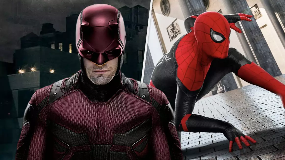 Marvel Fans Convinced They've Found Daredevil In 'Spider-Man: No Way Home' Trailer