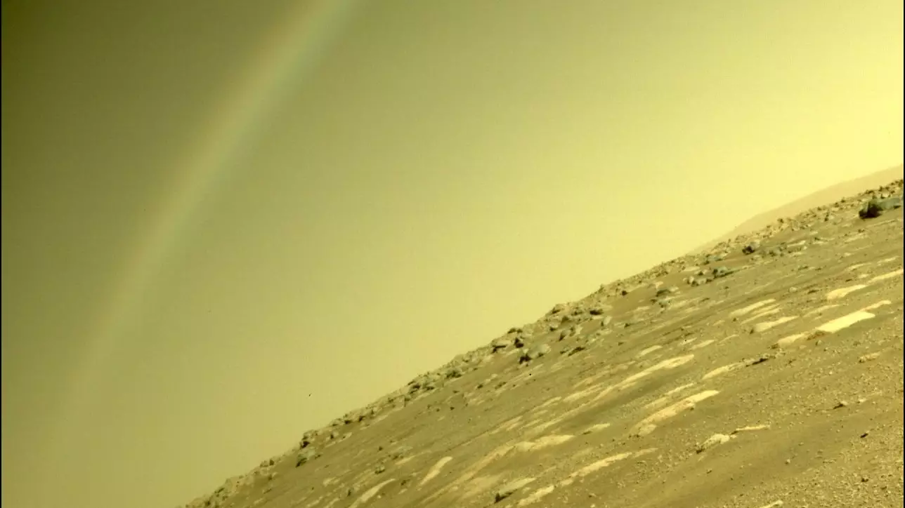NASA Explains 'Rainbow' Spotted In The Sky On Mars