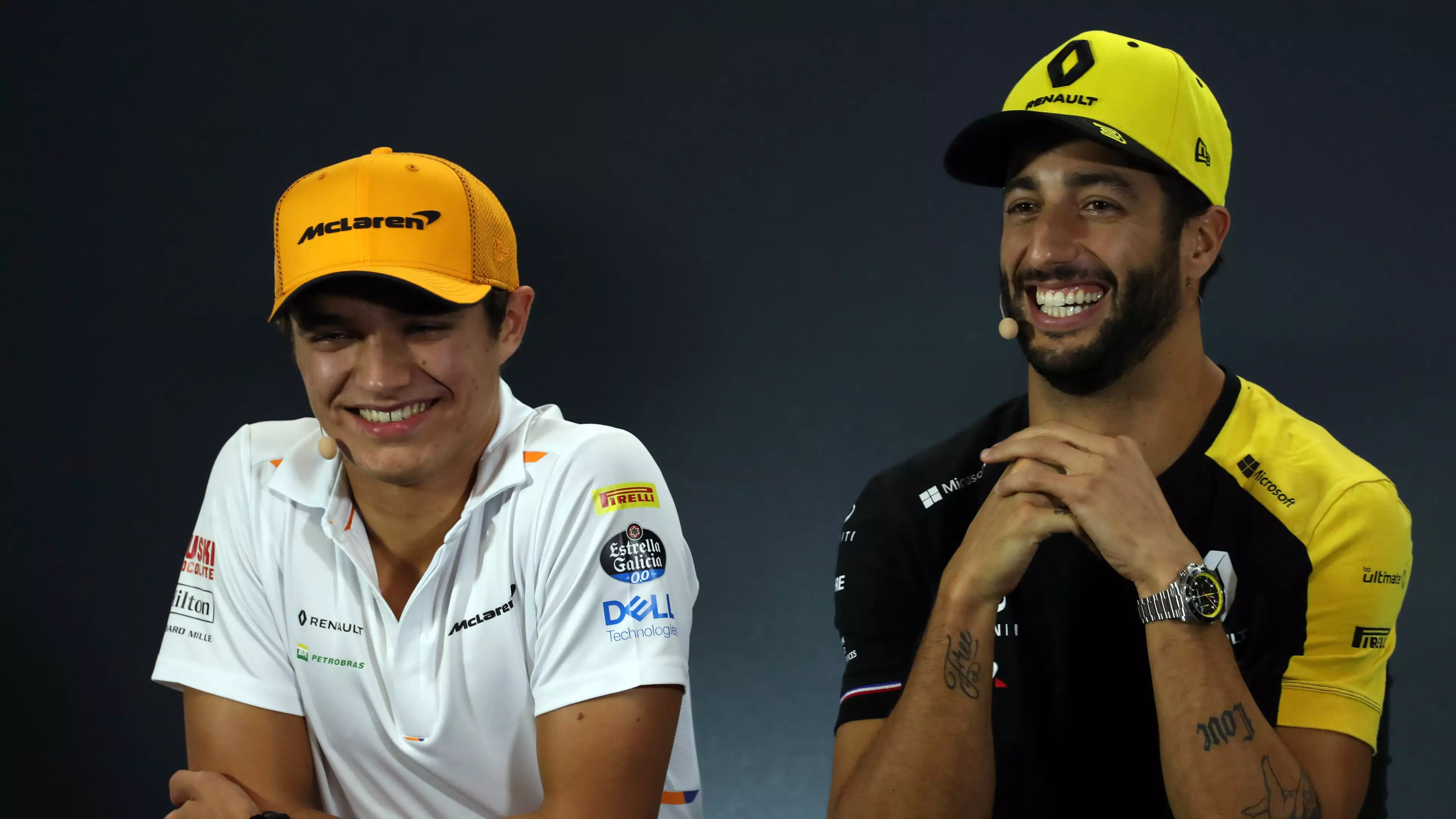 Daniel Ricciardo recently joined Lando Norris at McLaren.