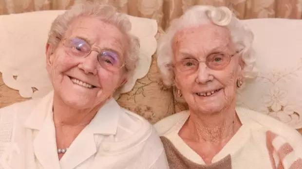 Two of Britain's Oldest Twins Celebrate Their 101st Birthday Together