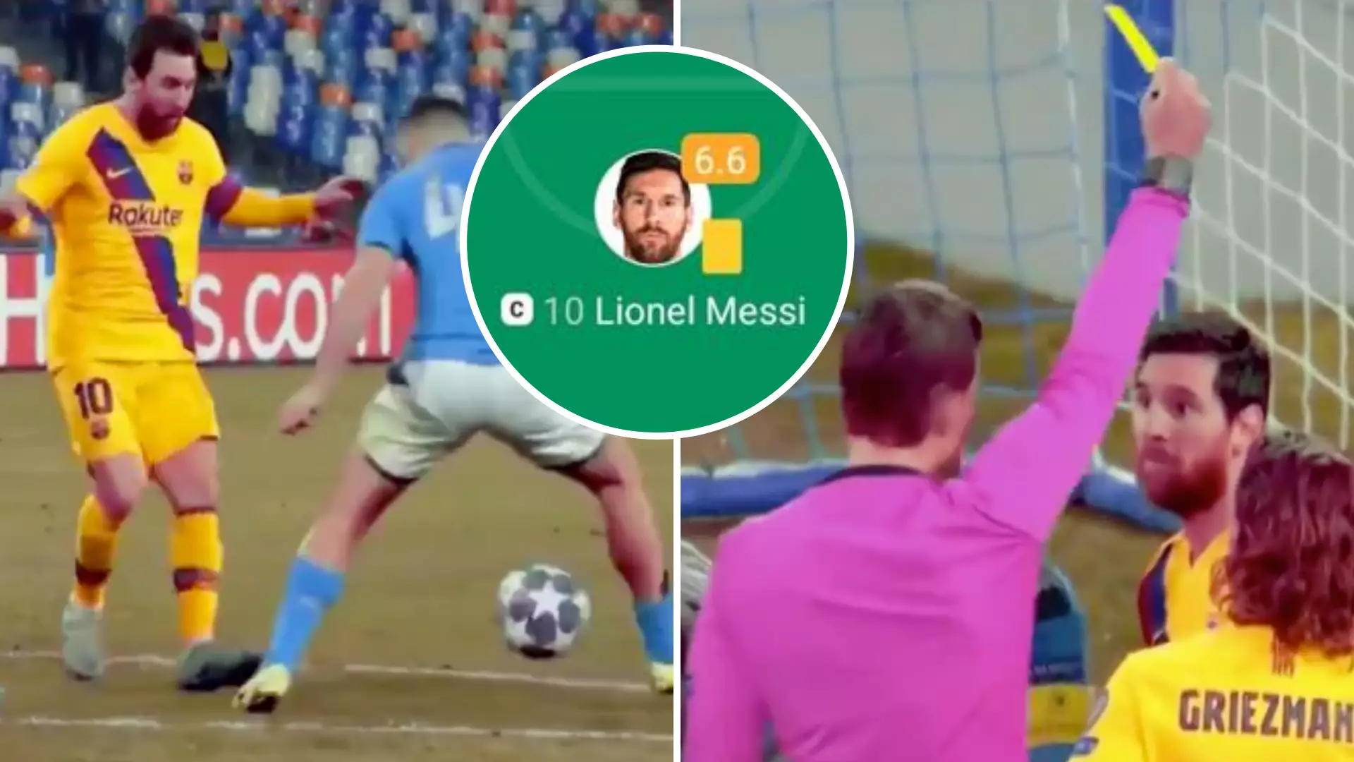 Fan’s Lionel Messi Compilation Vs Napoli Shows His Complete 'Disasterclass Performance'