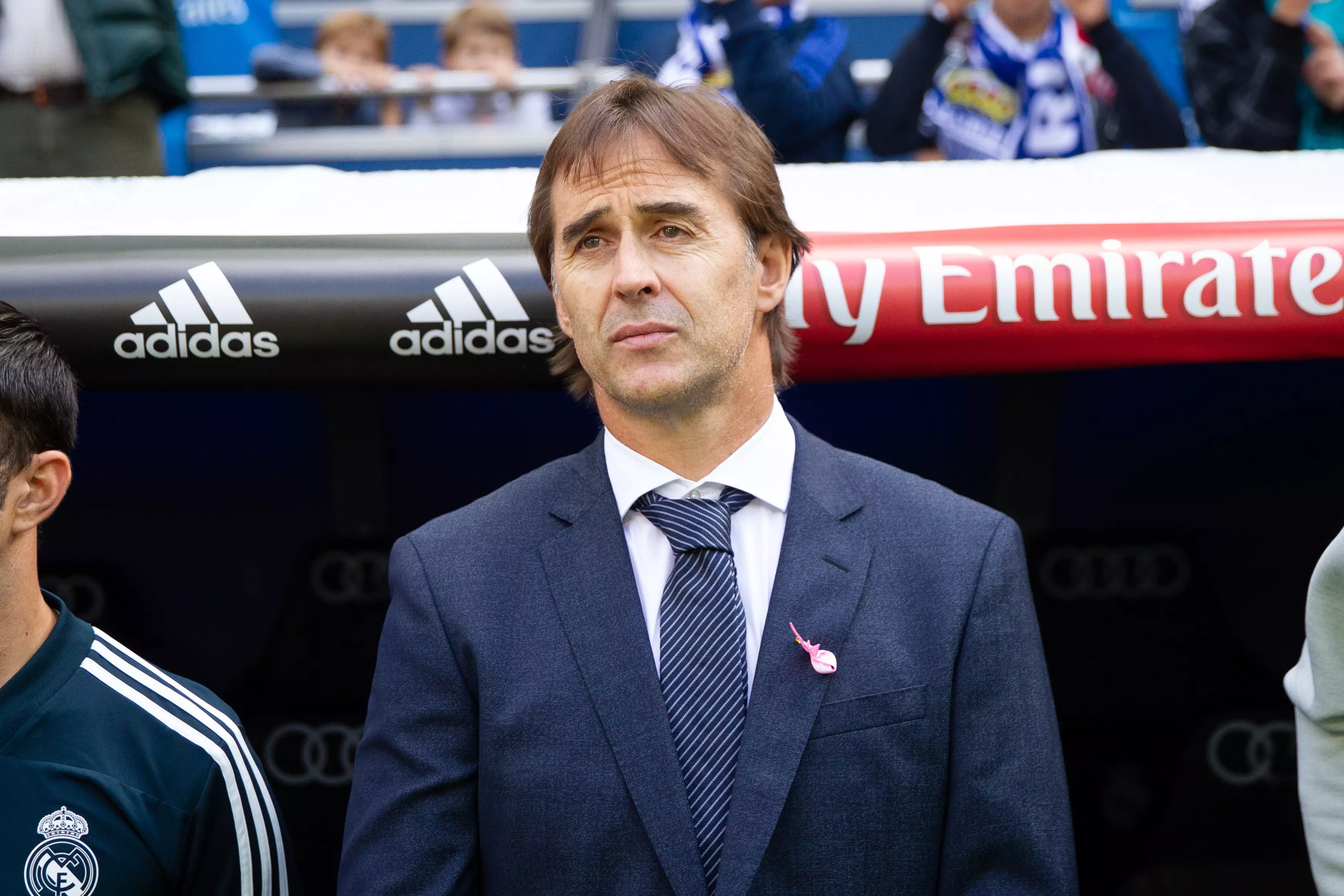 Lopetegui has not had a happy time in the Spanish capital so far. Image: PA Images
