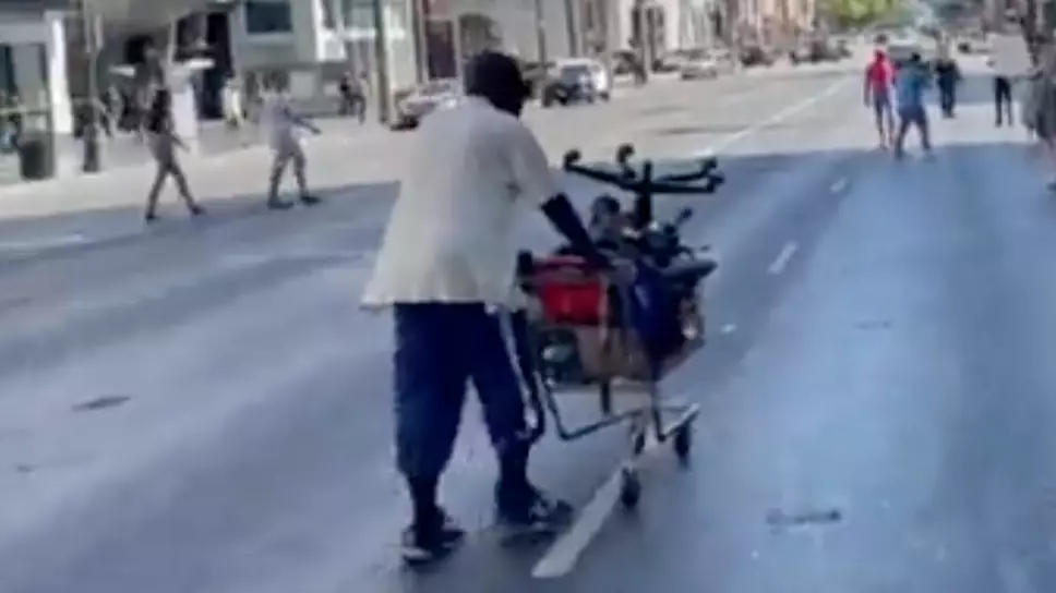 Homeless Man Destroys Covid-19 Anti-Vaxxer's Argument With Six Brutal Words