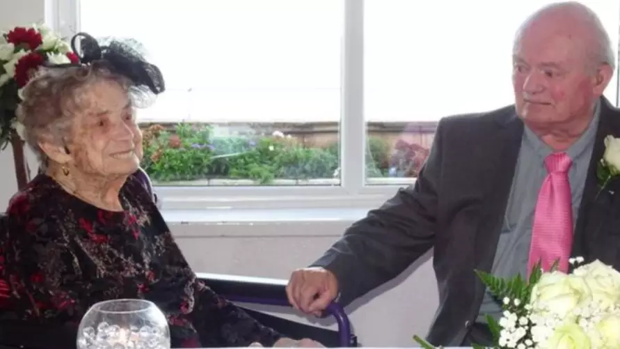 100-Year-Old Bride Marries Man 26 Years Her Junior 