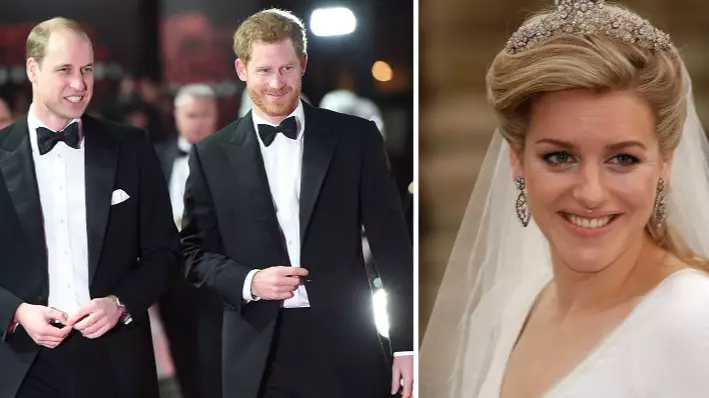 People Might Not Be Aware That Prince Harry And William Have A Step Sister 