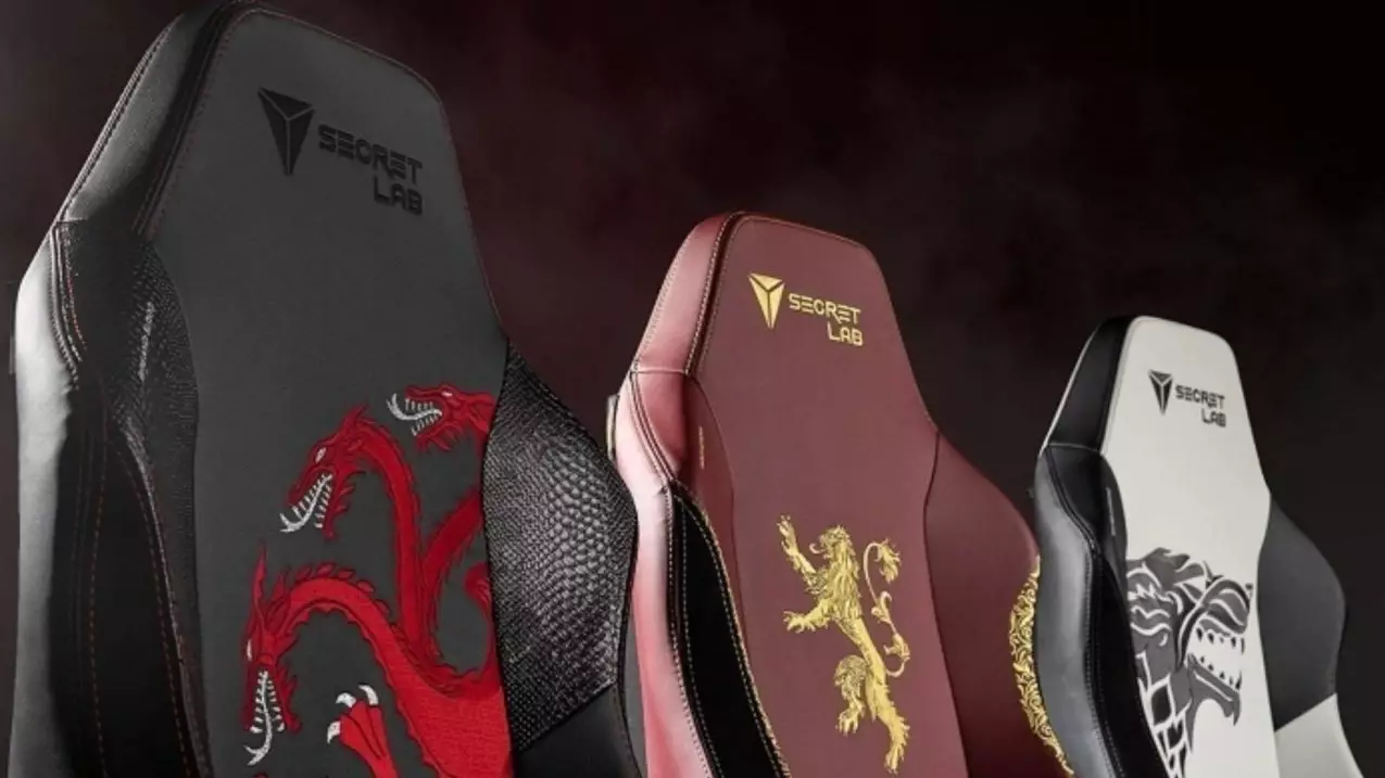 Represent Your Favourite House With A Game Of Thrones Gaming Chair