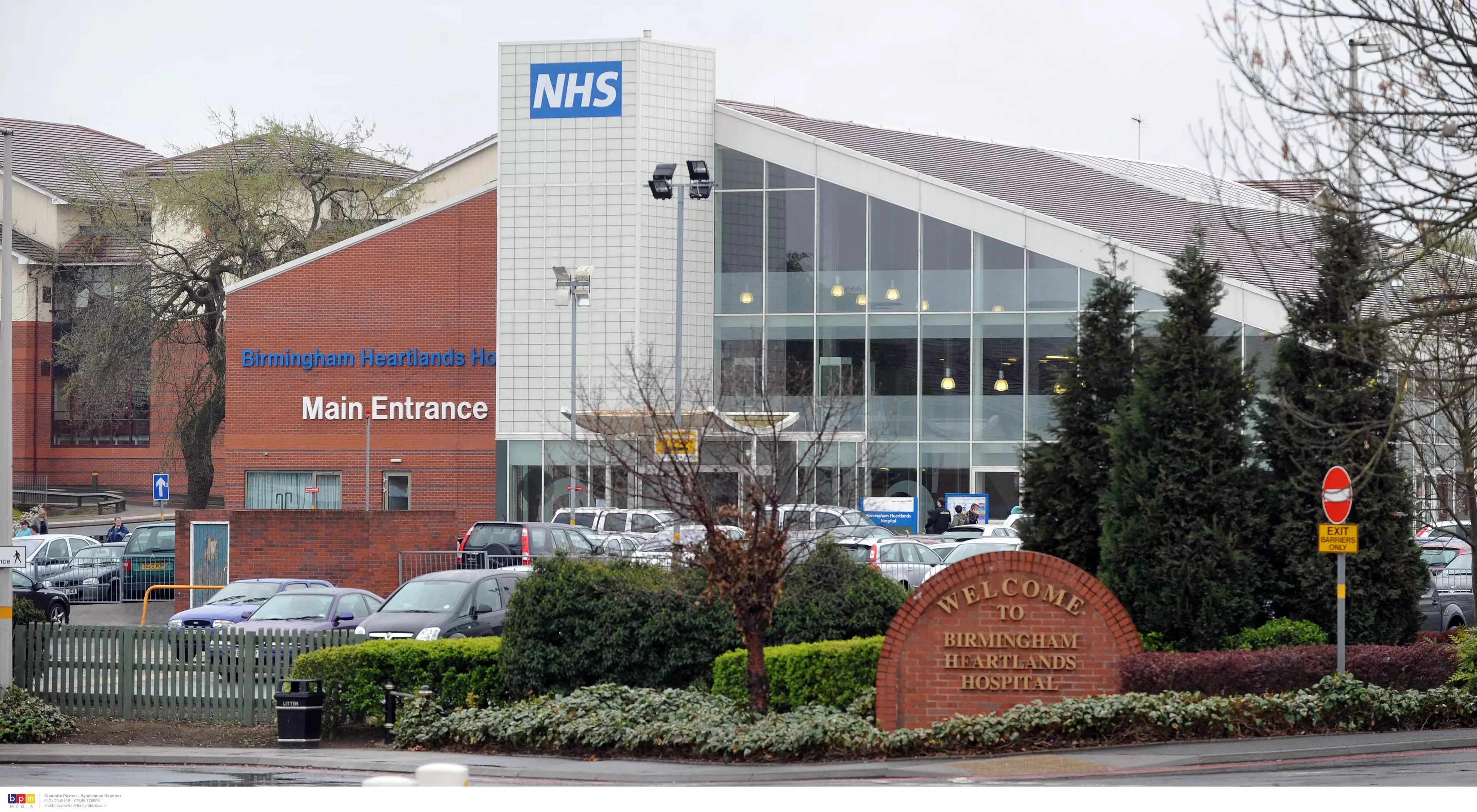 The incident took place in Birmingham Heartlands Hospital.