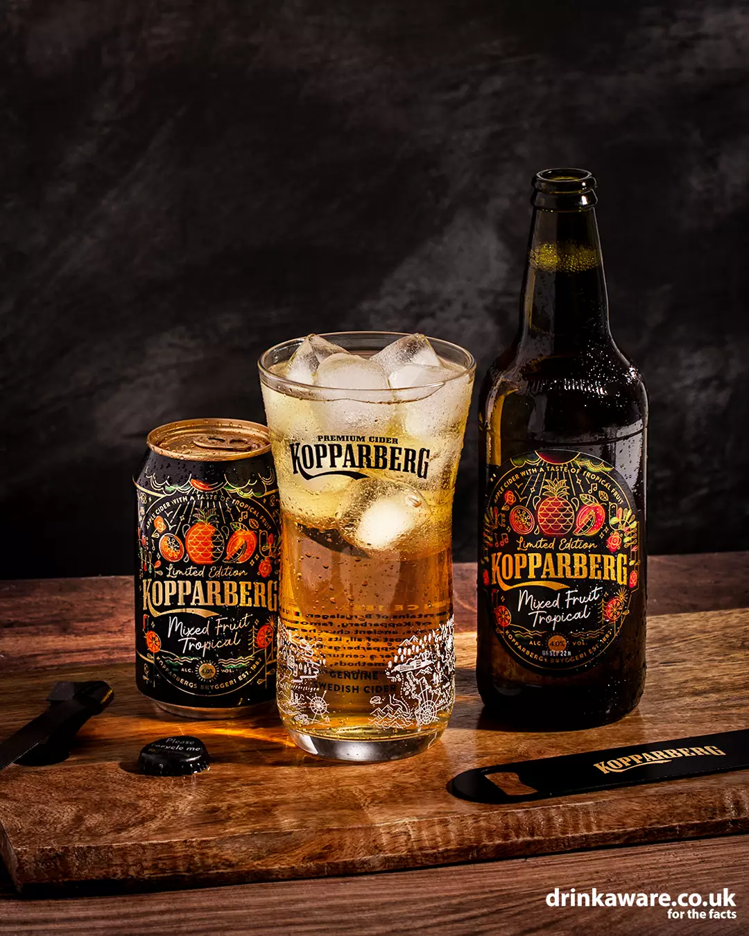 Say hello to the Kopparberg Mixed Fruit Tropical Cider (
