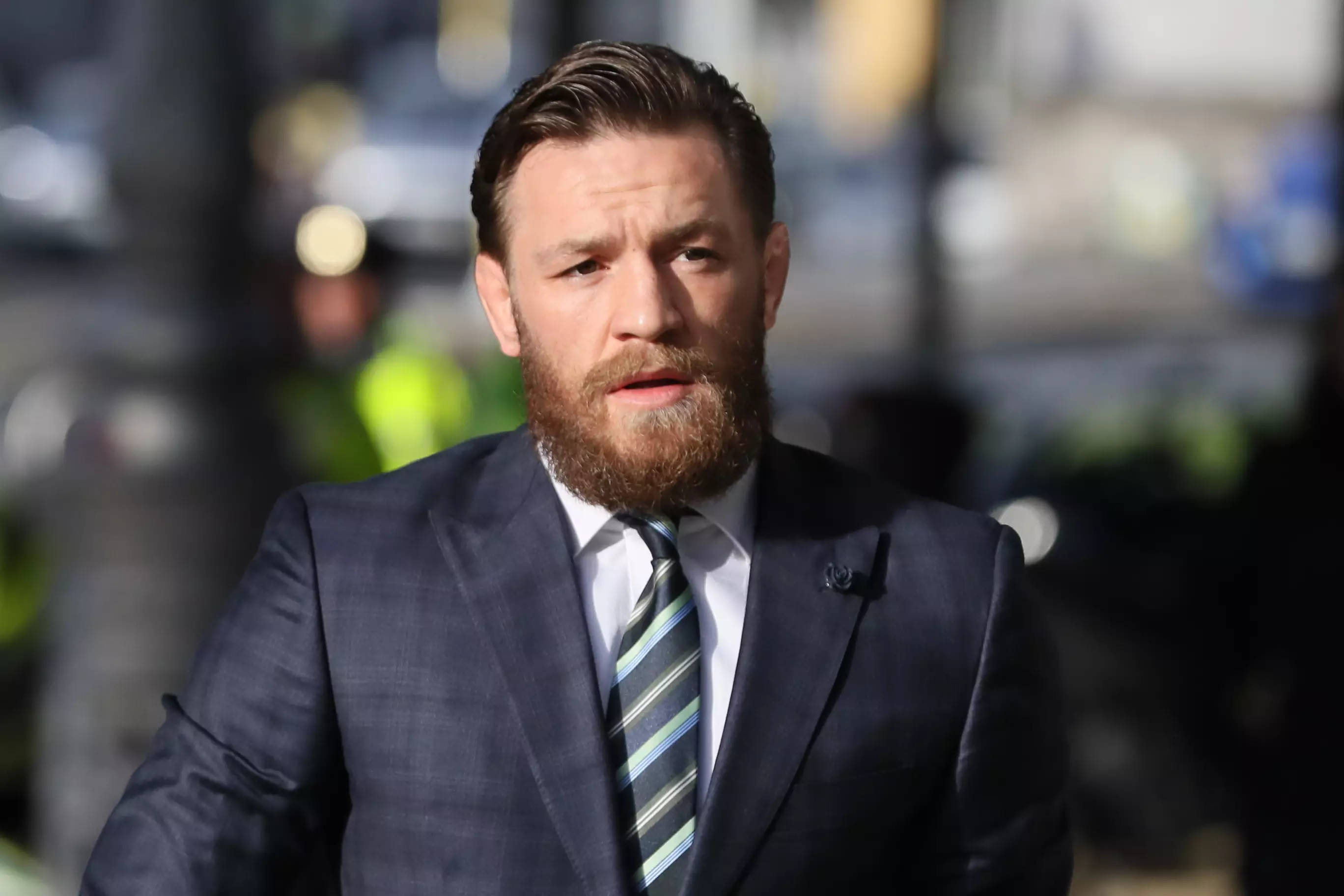 Conor McGregor seemed to be annoyed with some comments from UFC boss Dana White