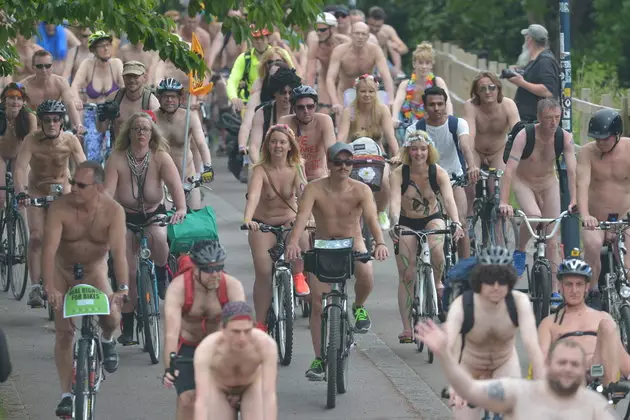 EDL March In Bristol Clashes With World Naked Bike Ride