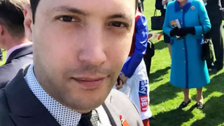 The Queen Decided To Photobomb A Bloke At A Racecourse