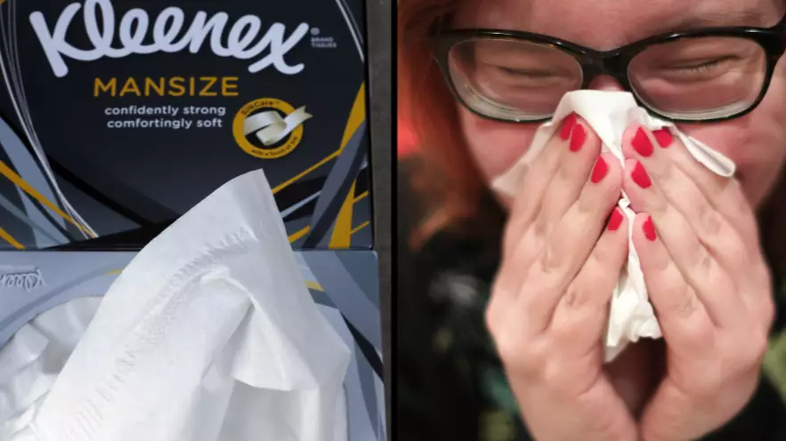 Kleenex Forced To Change Name Of 'Mansize' Facial Tissues After Sexism Complaints