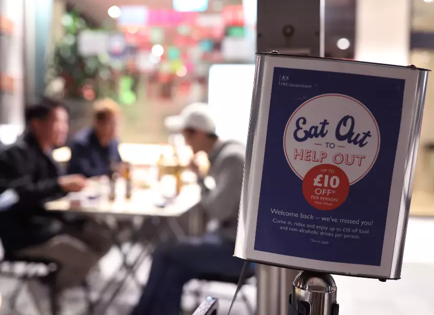 The Eat Out To Help Out Scheme was designed to get more people in pubs (