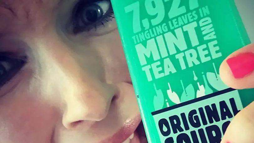 Woman Showers With Original Source Mint Gel And...You Know What Happens