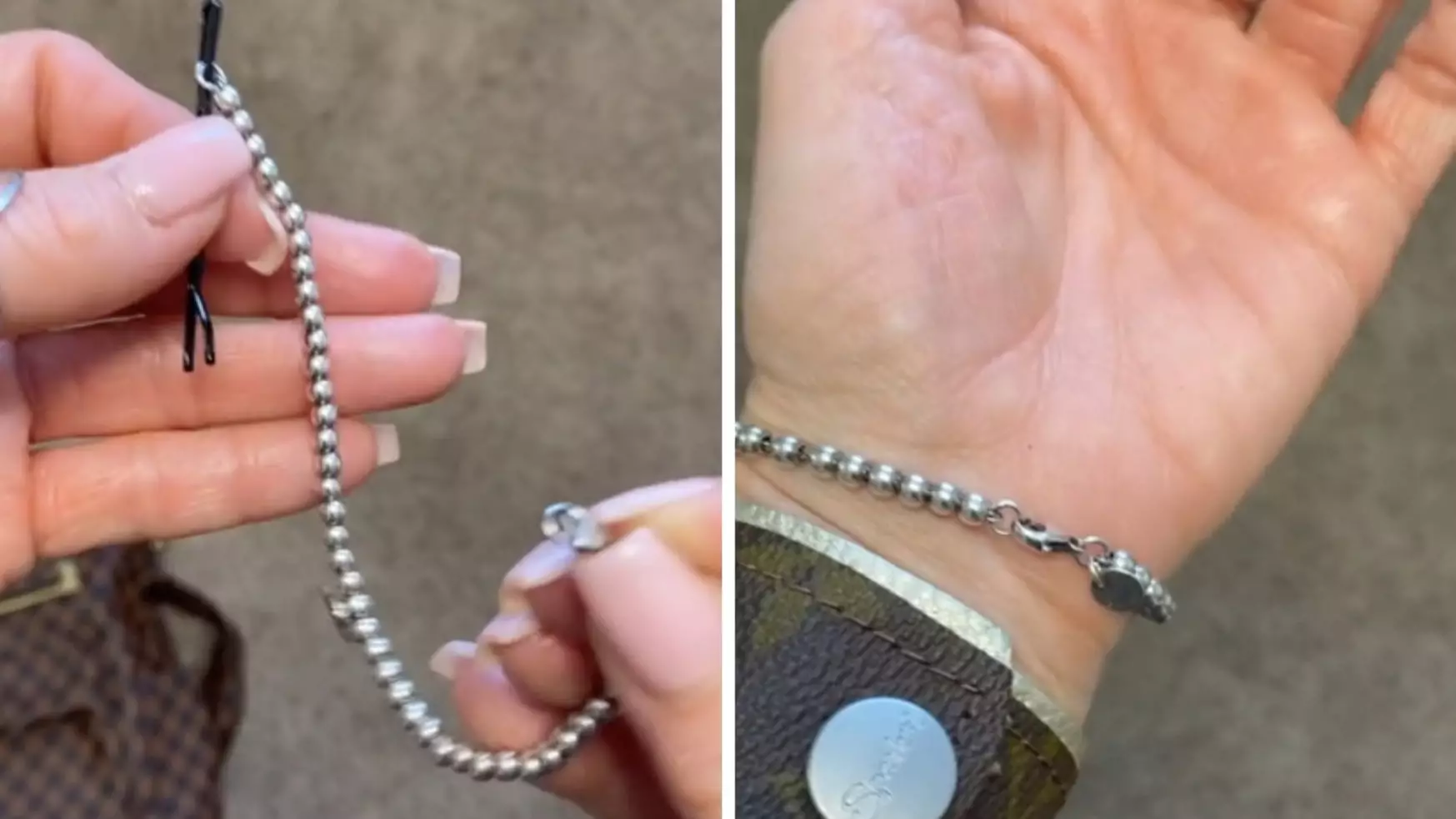 Woman Shares Genius Hack On How To Put Bracelets On Yourself