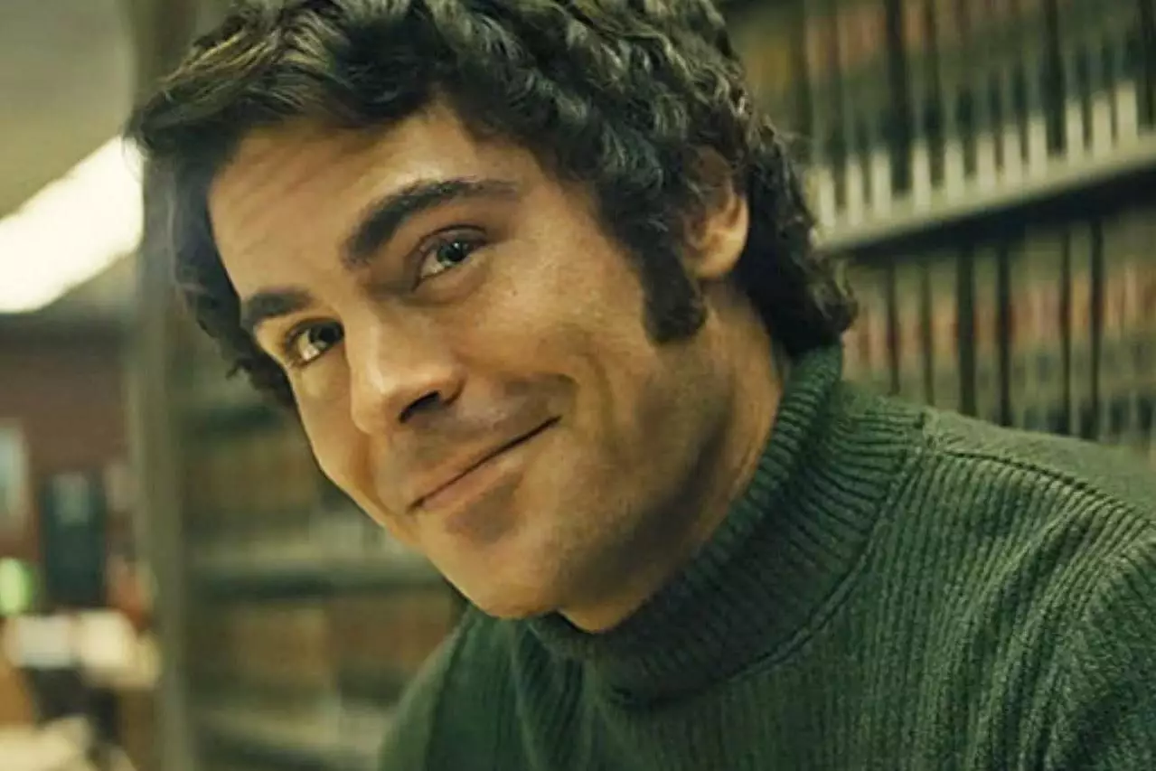 Efron perviously starred as serial killer Ted Bundy (