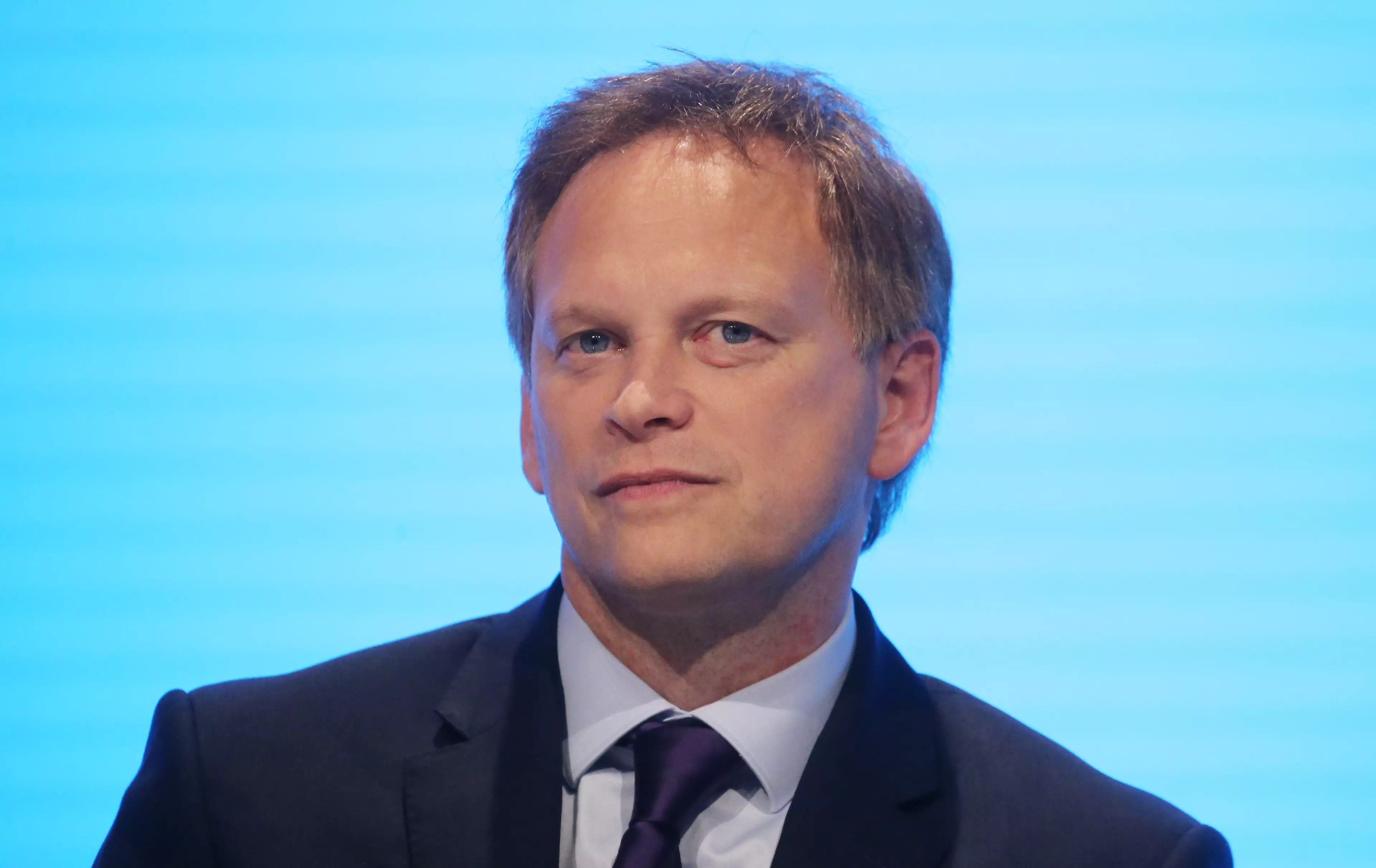 Transport Secretary Grant Shapps at the Conservative party conference.