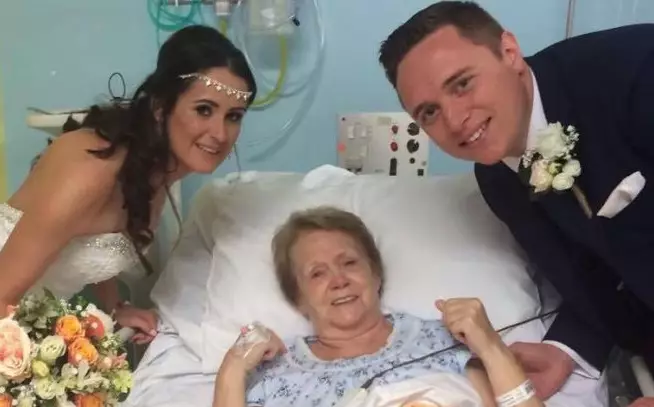 Lad Visits Sick Grandma In Hospital Halfway Through His Wedding Day