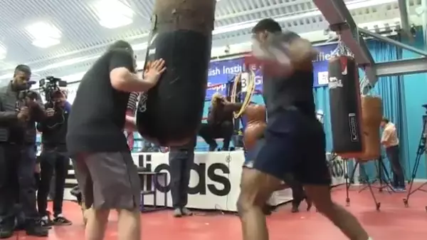 The Power In Anthony Joshua's Left Hook Is Absolutely Terrifying 