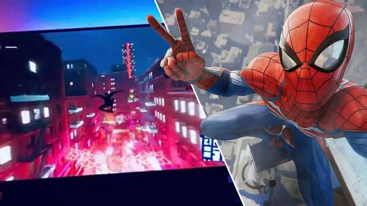'Spider-Man' Looks Next-Level Running On An Ambilight TV