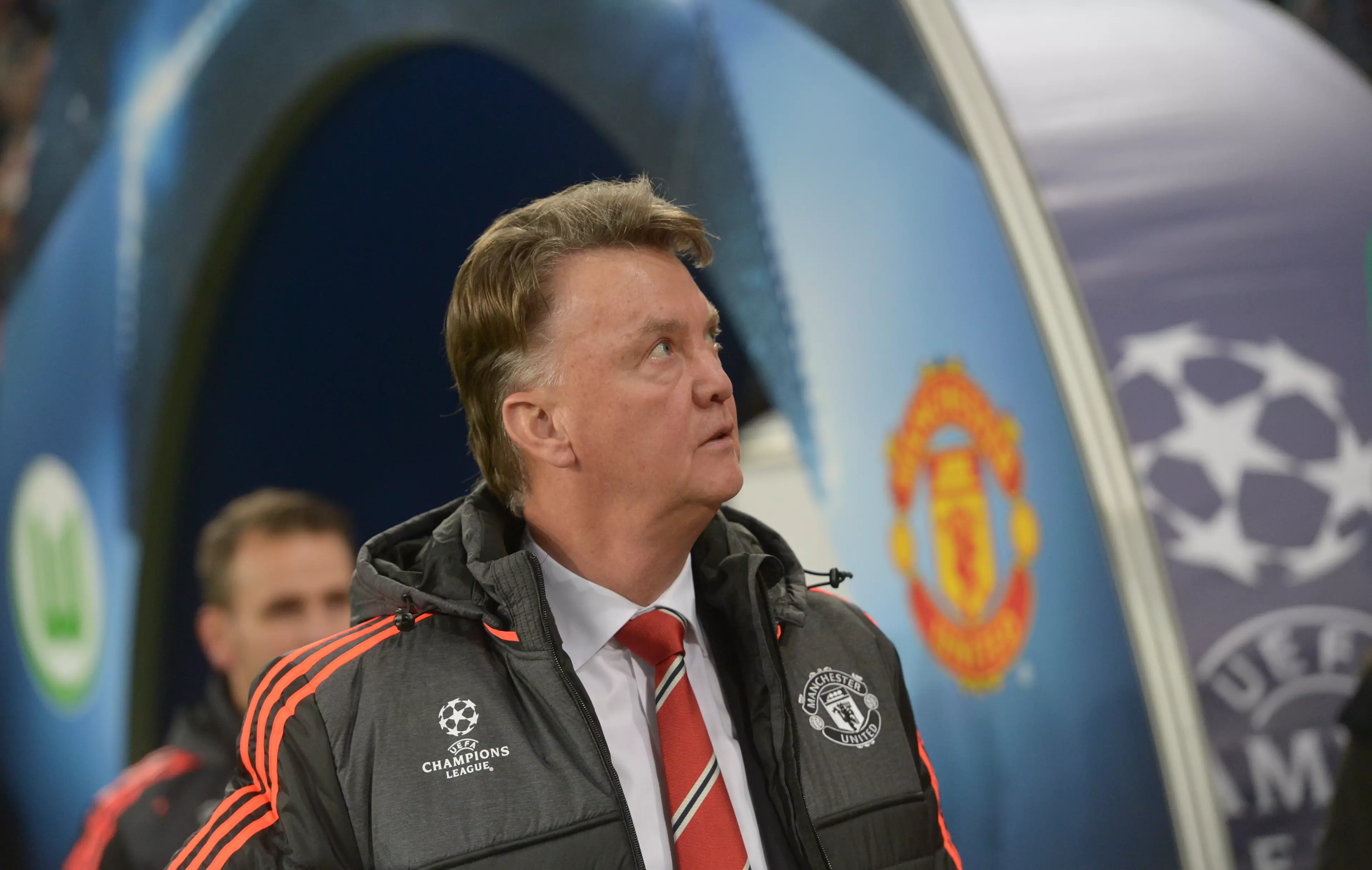 Van Gaal's loss at Wolfsburg seemed certain end his reign but it didn't. Image: PA Images