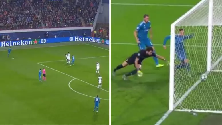 Juventus Midfielder Aaron Ramsey Steals Cristiano Ronaldo's Goal From Free-Kick