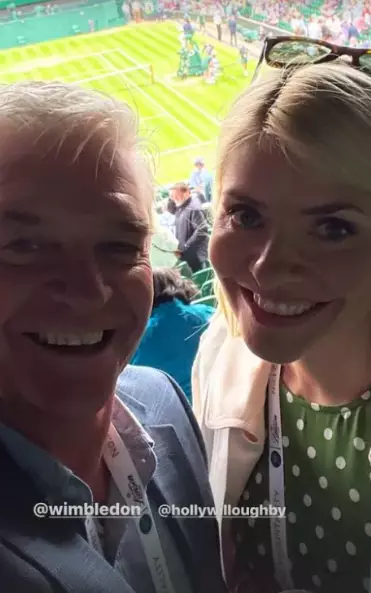 Holly and Phil at Wimbledon (