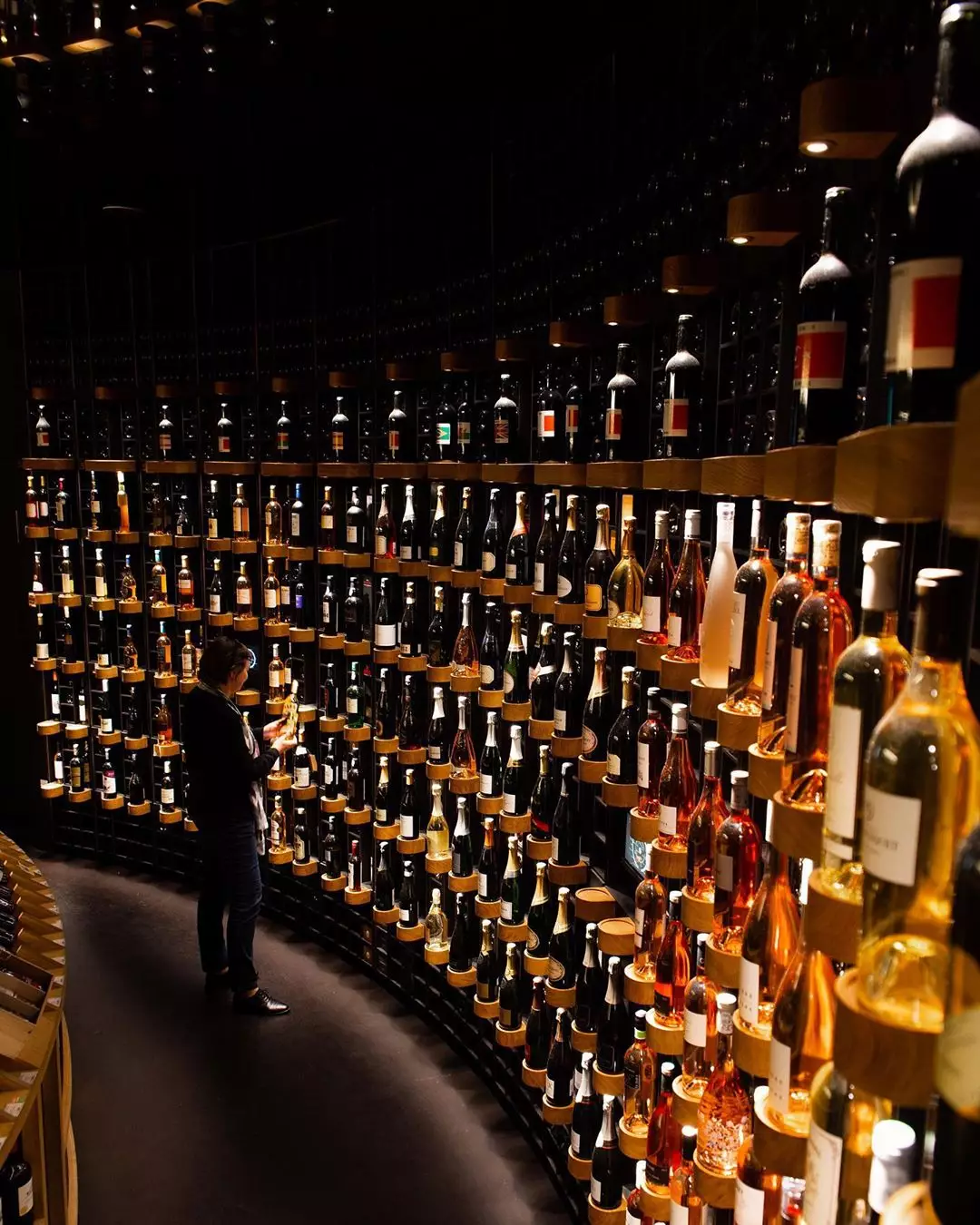 There are more than 14,000 bottle of booze to get stuck into.