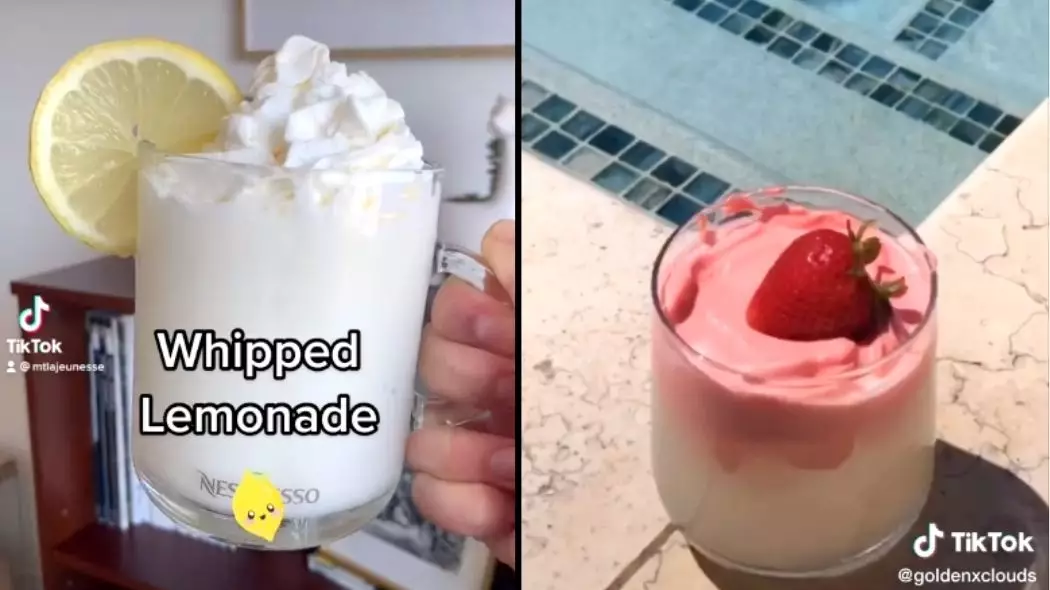 Whipped Lemonade Is Trending On TikTok - Here’s How To Make It
