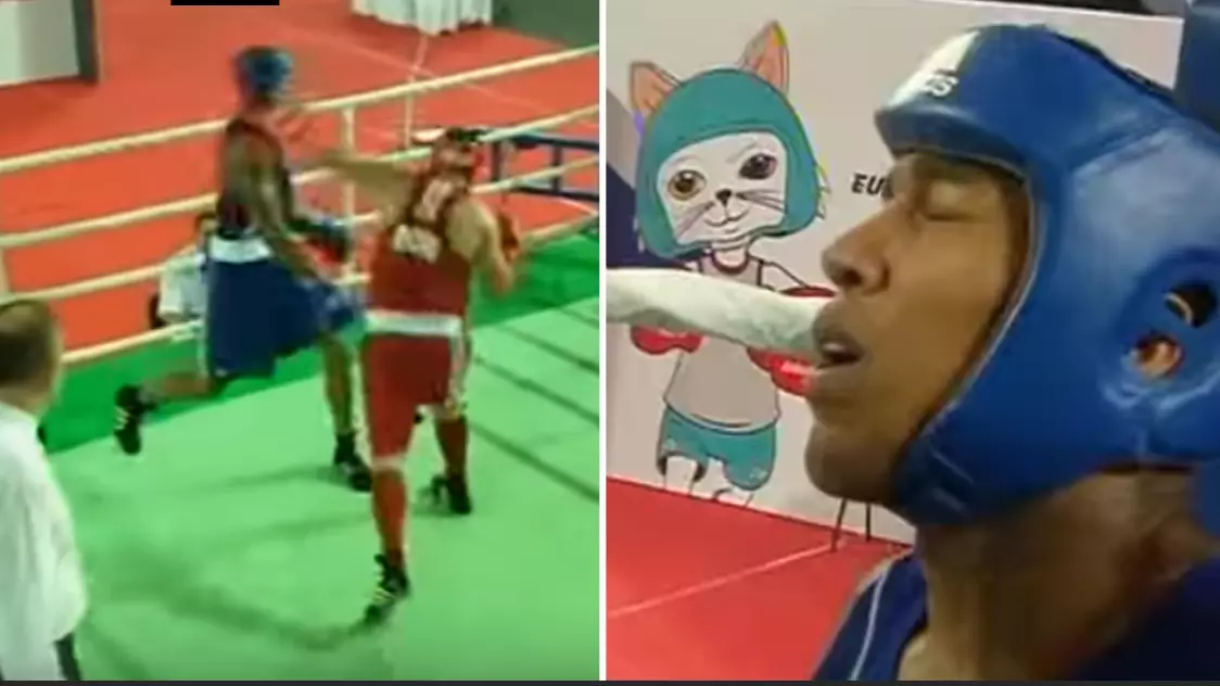 WATCH: When Anthony Joshua's Was Defeated At The European Amateur Championships In 2011