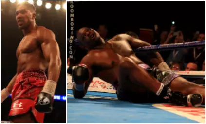 Throwback To The Time Anthony Joshua Ruined Rival Dillian Whyte 