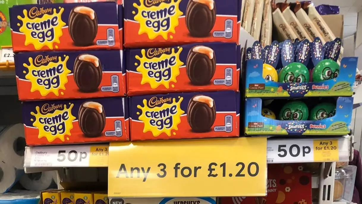 ​Shoppers Baffled As Easter Eggs Seen In Supermarkets Just Days After Christmas