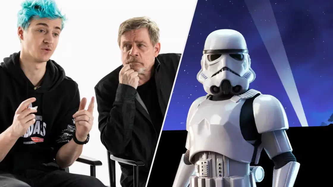 Ninja Teams Up With Mark Hamill To Stream 'Fortnite' Star Wars Content