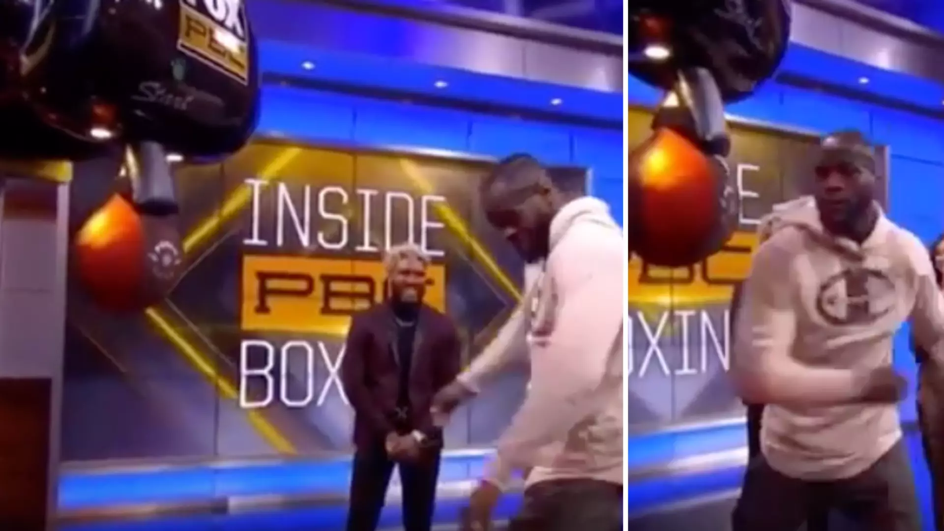 Deontay Wilder Scored A Freakish Number Using His 'Weak' Left Hook On A Punching Machine