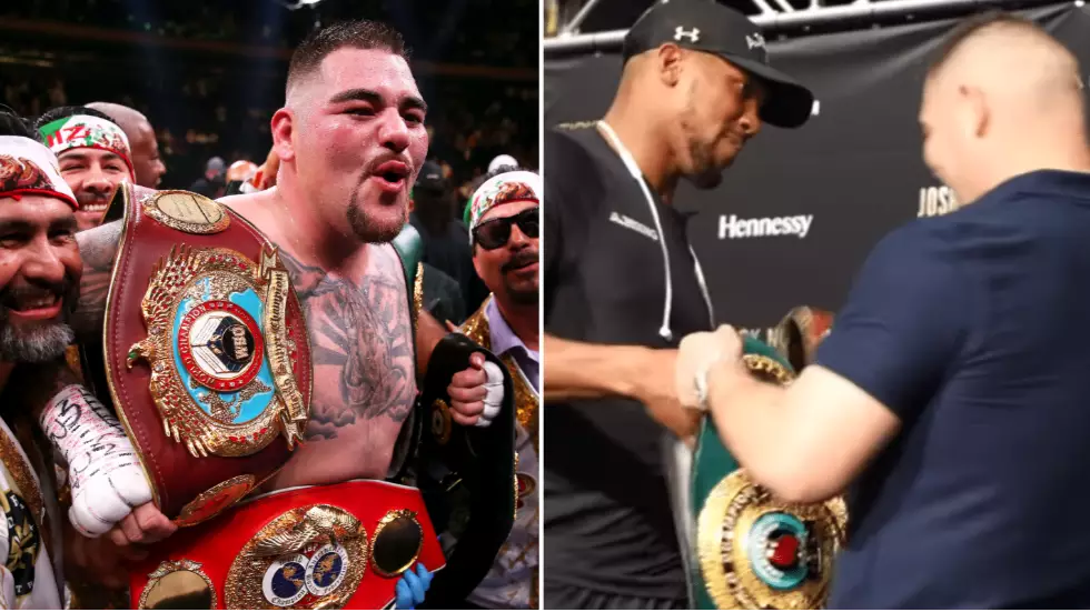 Andy Ruiz Jr’s Damning Response When Asked If He’d Allow Anthony Joshua To Hold His Belts