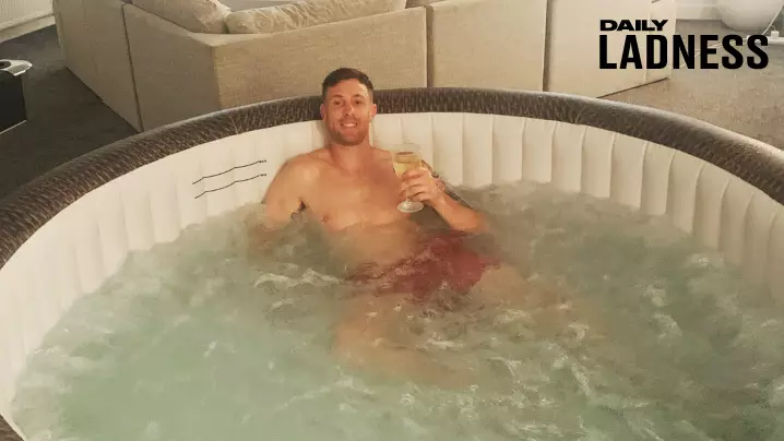 Man Jealous Of Neighbours Puts Massive Jacuzzi In His Living Room