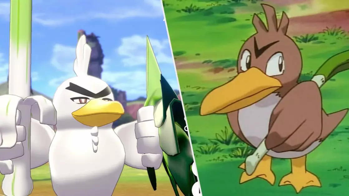 The Internet Has Fallen In Love With 'Pokémon Sword's' New Farfetch'd Evolution 