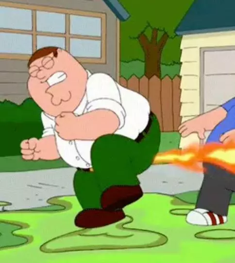Peter Griffin knows when to let one go.