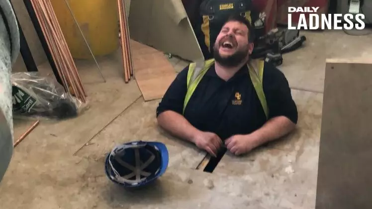 Man Loses Almost 11 Stone After Getting Stuck Between Floorboards At Work