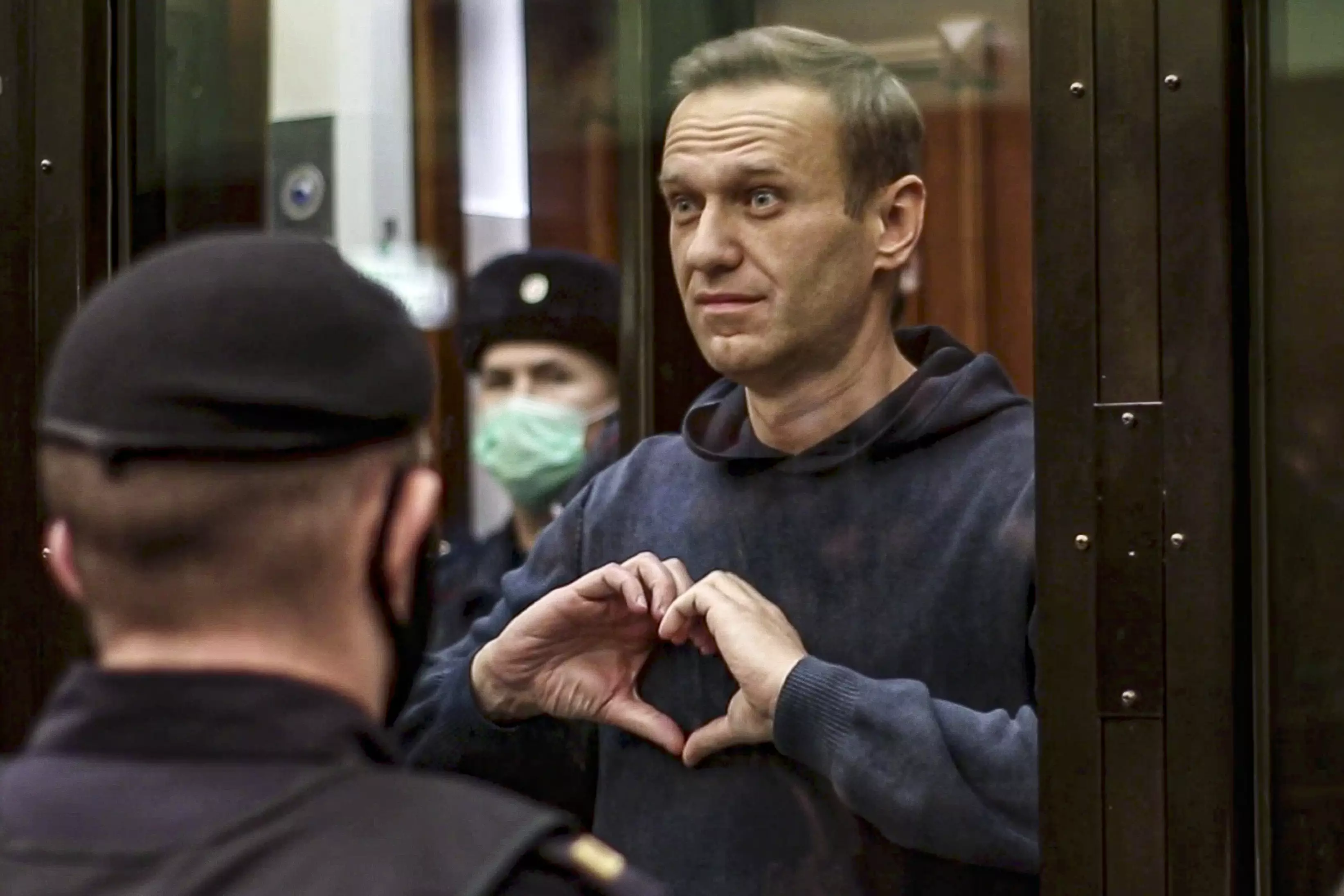 Alexei Navalny was sentenced to over three years in prison.
