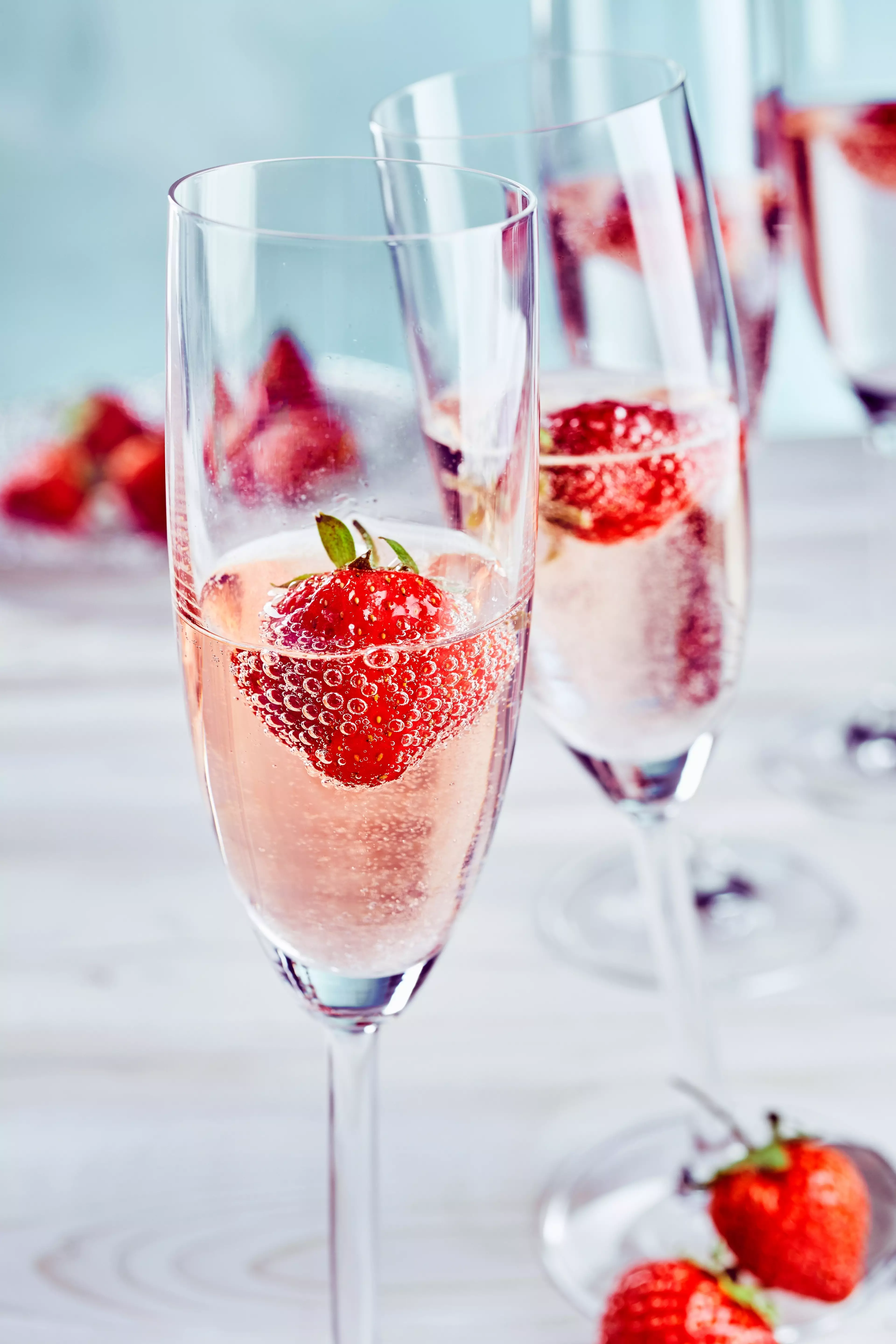 Strawberry and prosecco is the ultimate combo' (