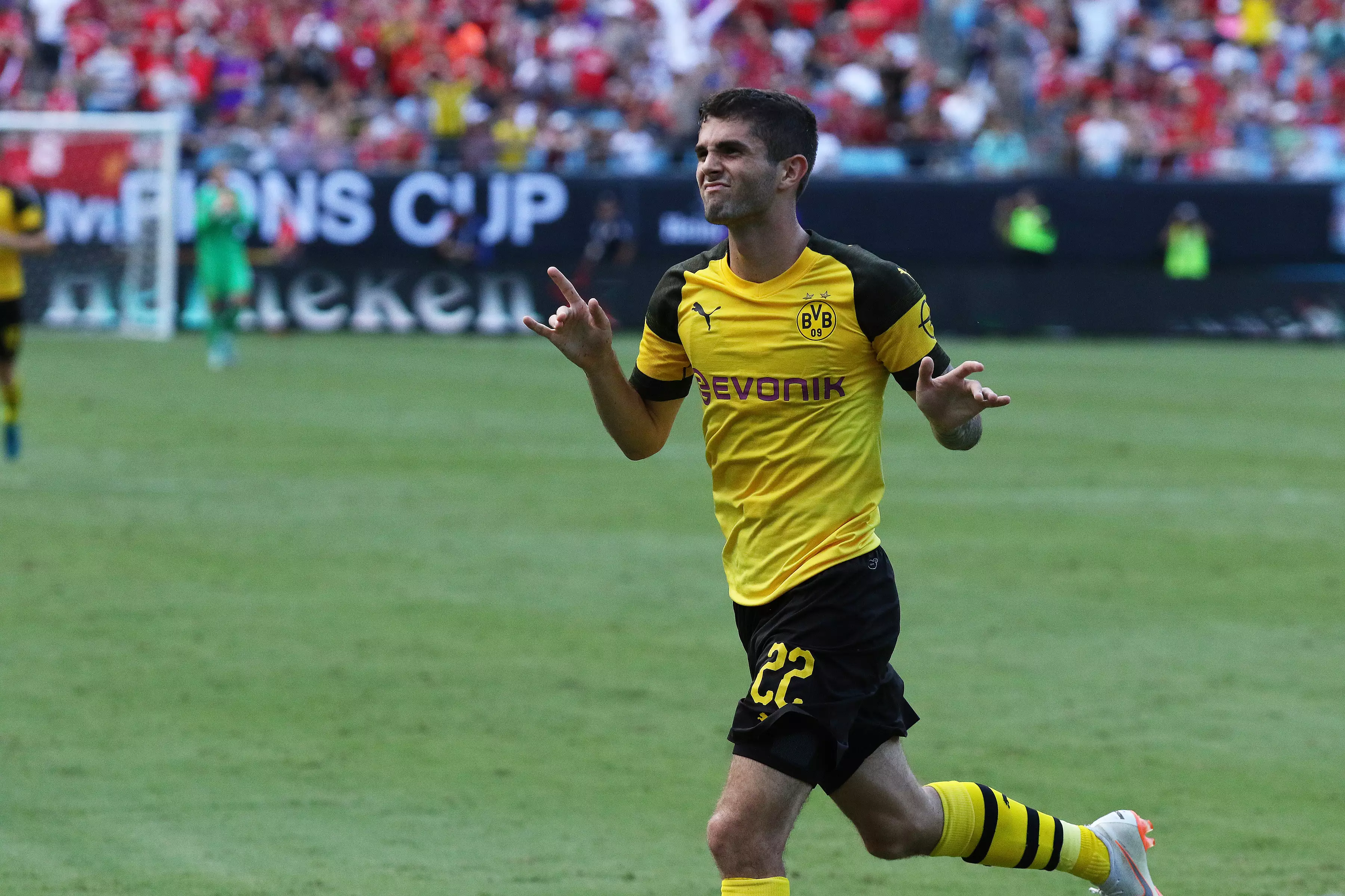 Pulisic is a very good player but needs time to get used to England. Image: PA