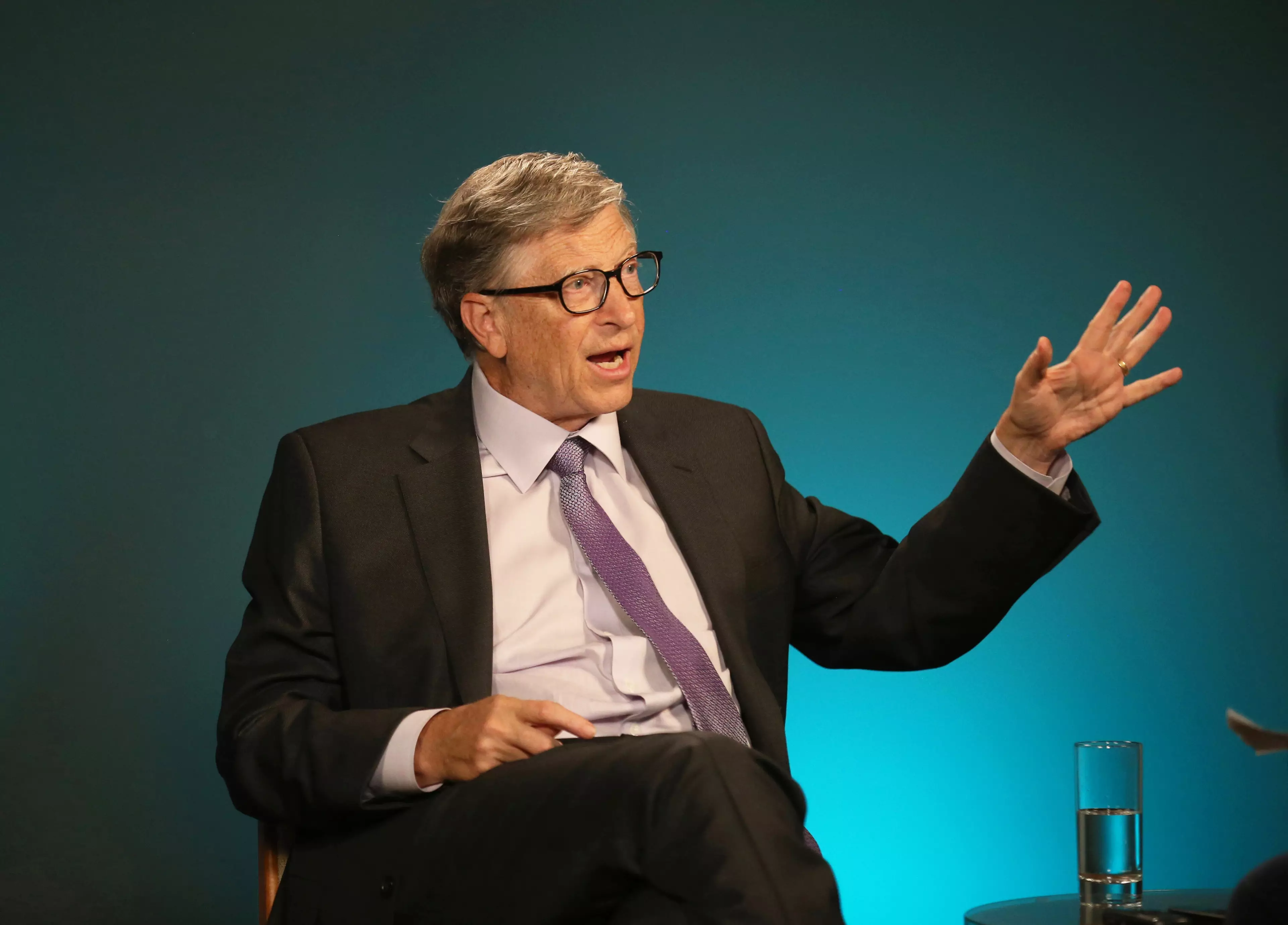 Bill Gates has also been campaigning for higher taxes for the rich.