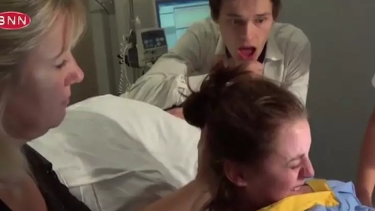 Teenager Reacts To Partner's Birth, Then Discovers He's Not The Father