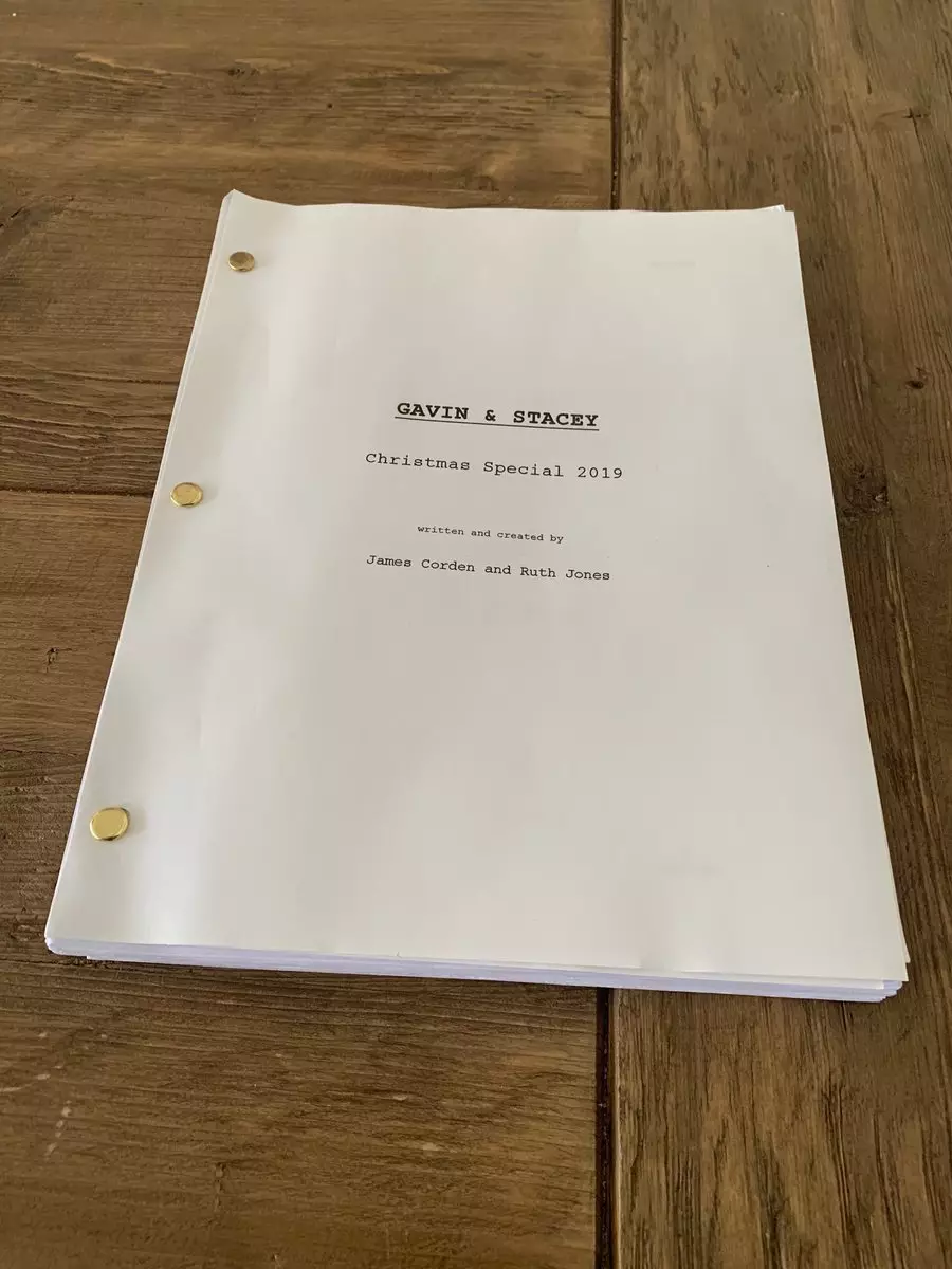 The script for the Gavin and Stacey Christmas special.