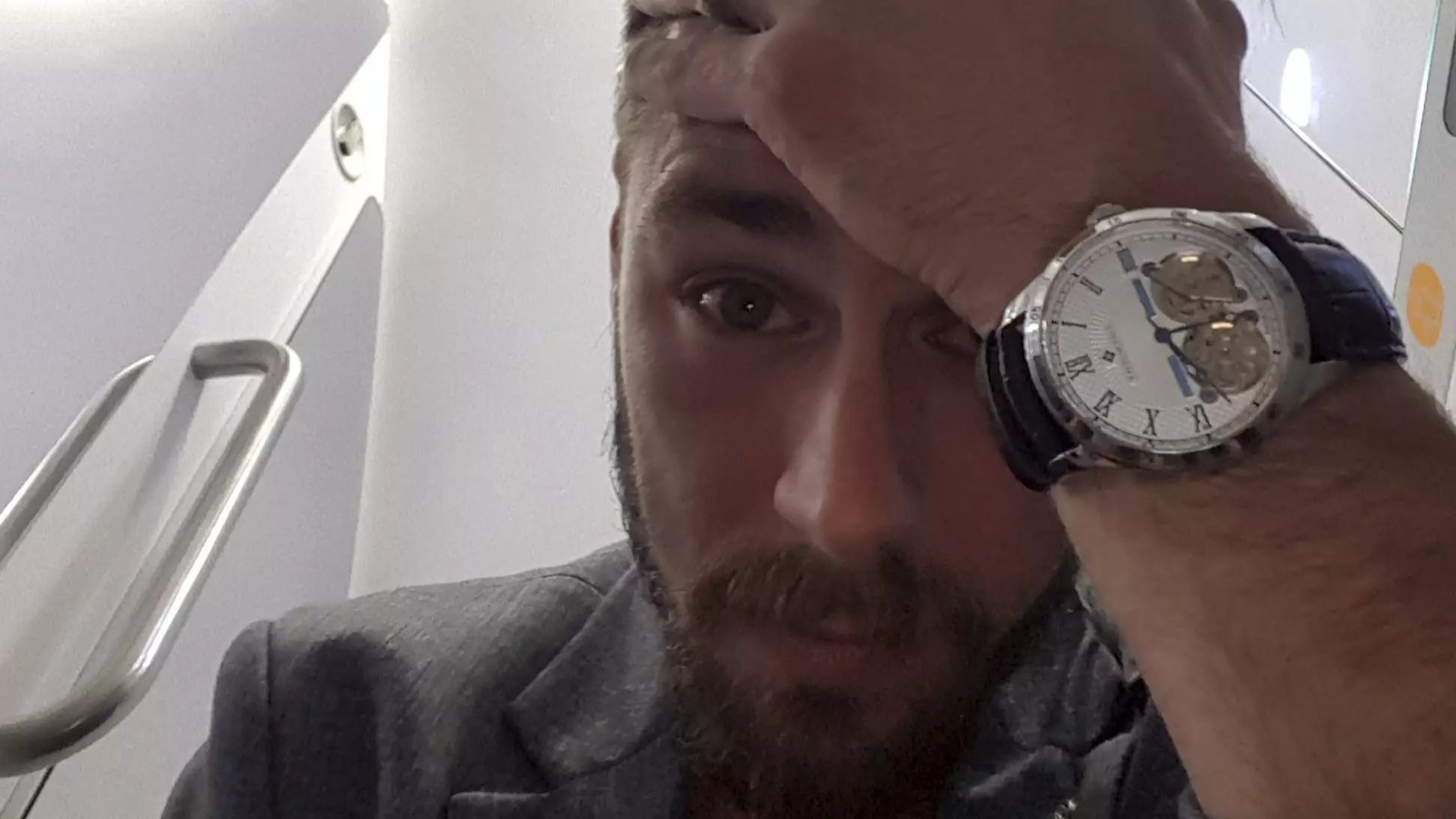 Guy Fuming After Accidentally Flying To Las Vegas Instead Of London