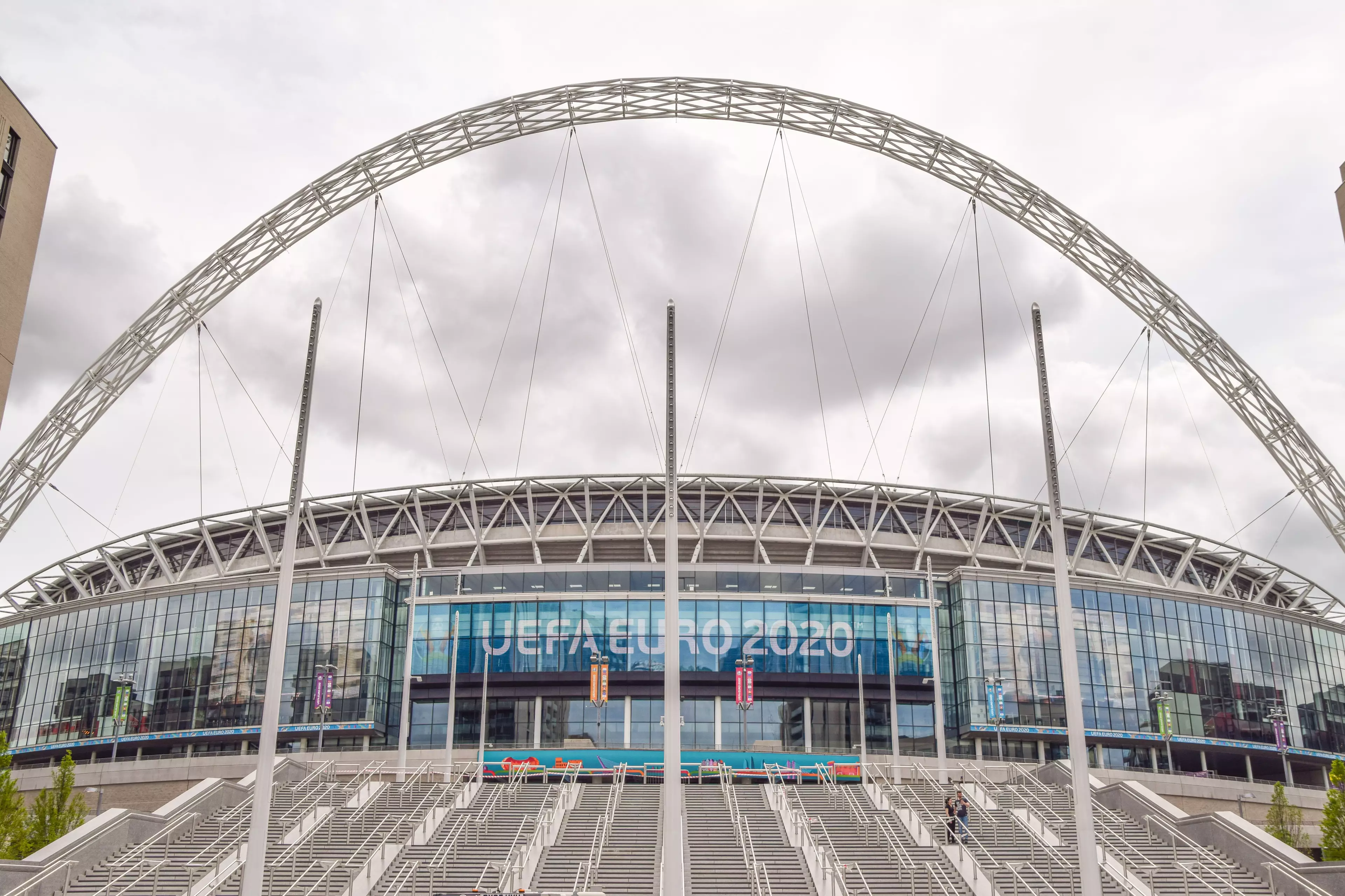 Wembley played host to England's first Euro 2020 match.