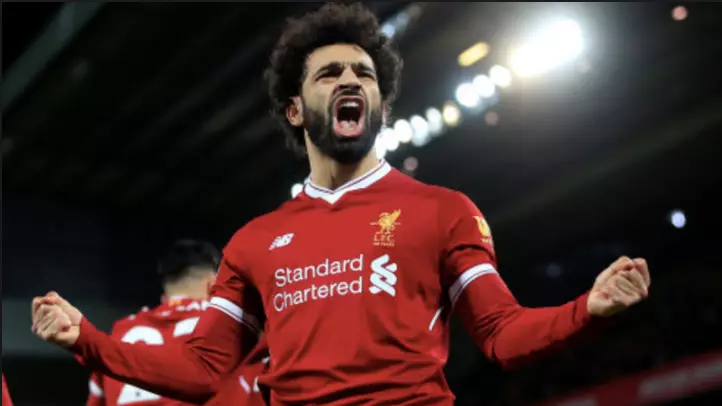 No surprise to see Salah top the charts in 2018. Image: PA Images