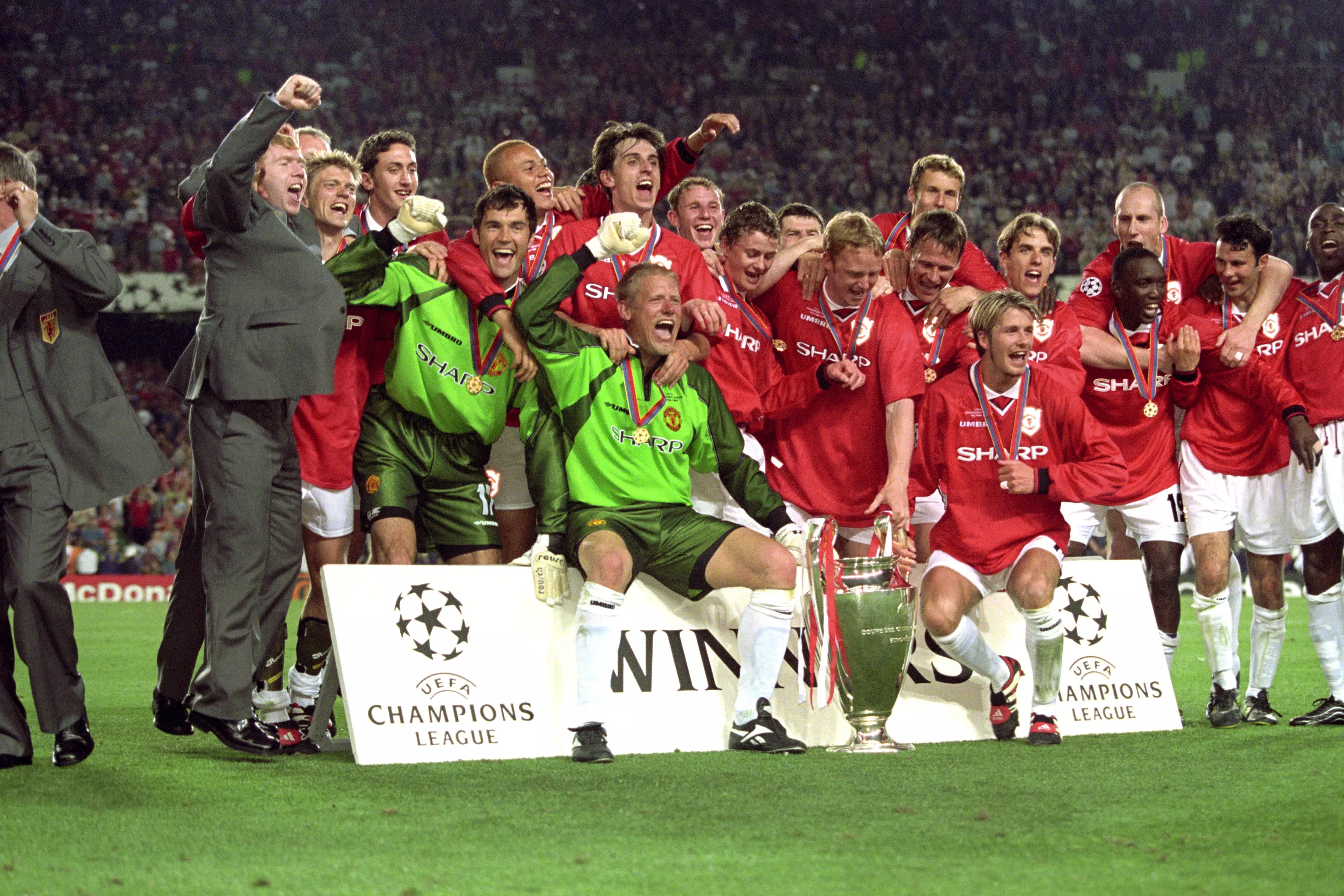 The win in 99 proves their name is once again on the trophy. Image: PA Images